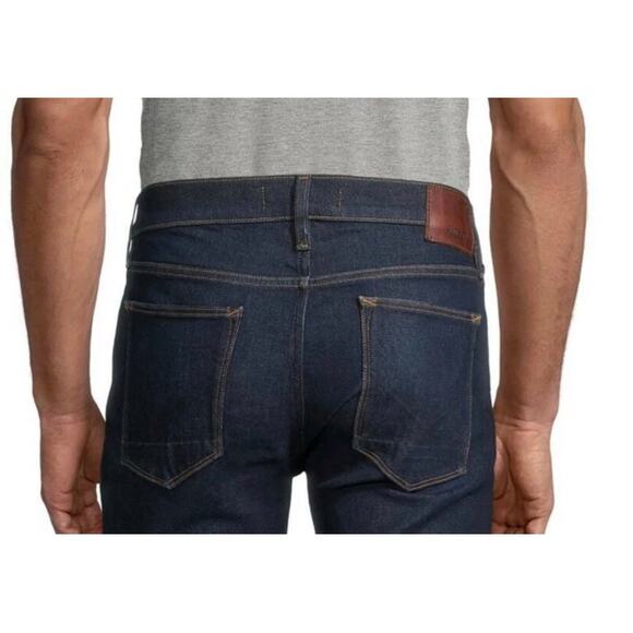 HUDSON Men's Axl Skinny Fit Zip Fly Skinny Jean Faded Black Size 30 - Picture 2 of 10